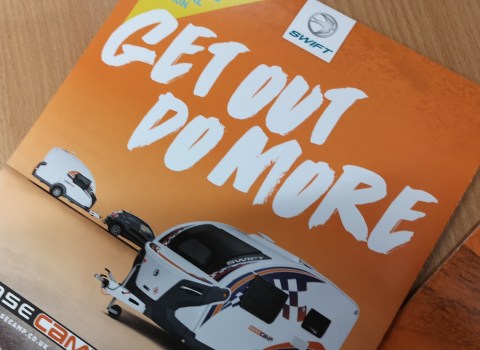 Basecamp fold-out leaflet